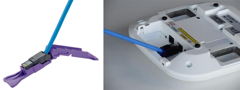 RJ45 かんたん成端モジュラープラグ