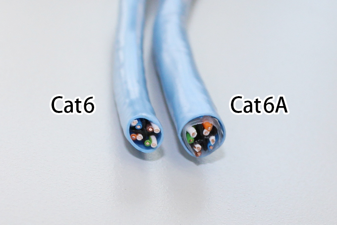 商舗 エレコム LANケーブル CAT6A CAT6A対応 長尺 コネクタ無し100m