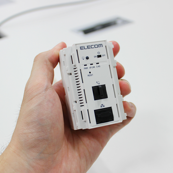 9873円 喜ばれる誕生日プレゼント ELECOM マルチメディアコンセント無線AP 11ac 433 300M AC受電 WAB-S733IW-AC