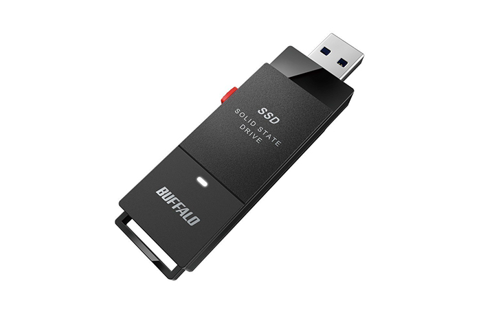 外付けスティック型SSD USB3.2(Gen1)対応 1TB